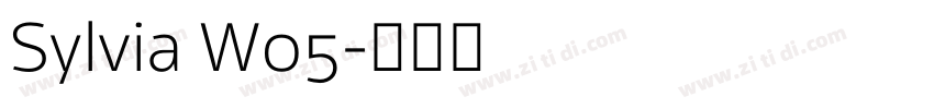 Sylvia W05字体转换